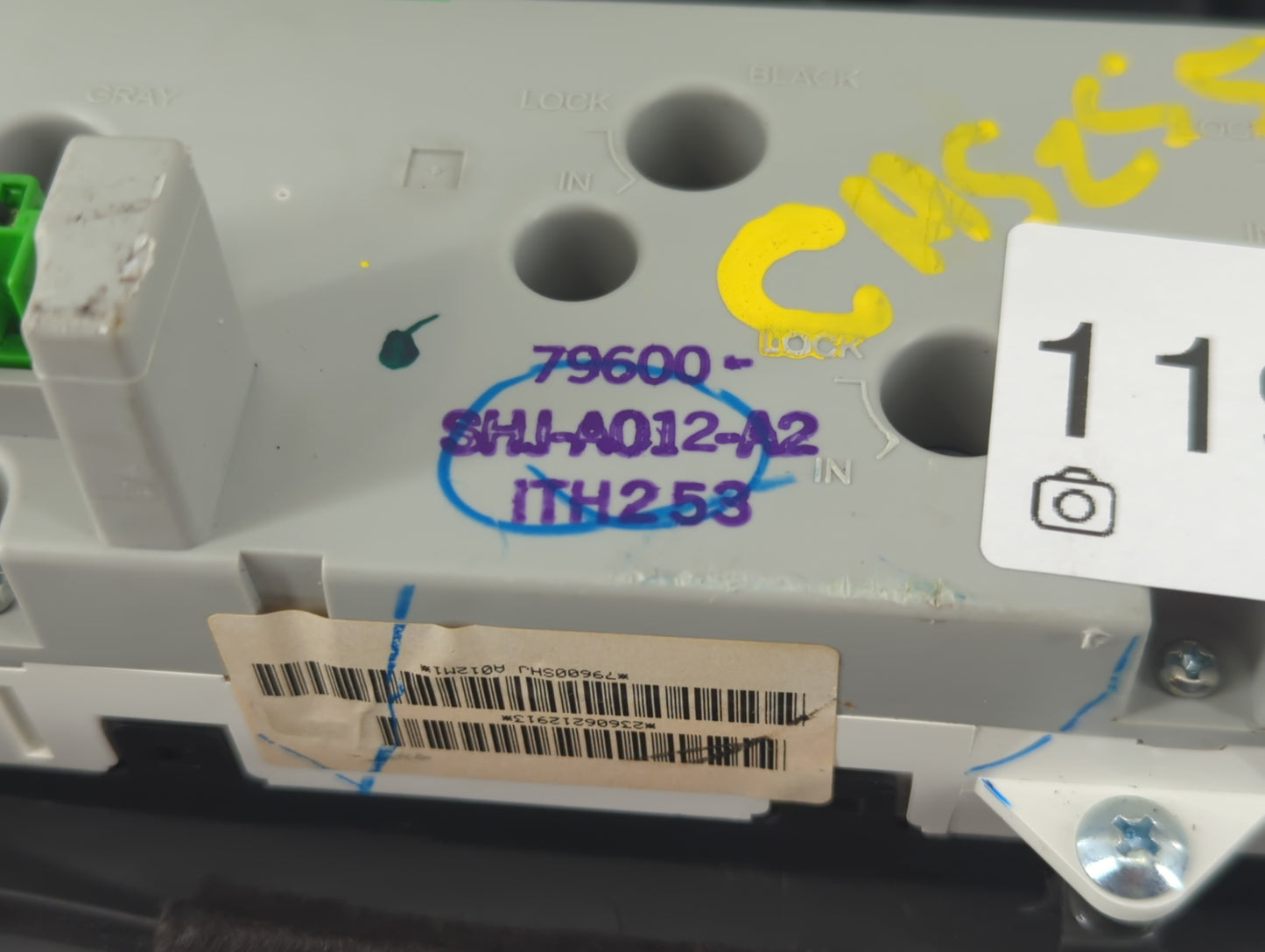 2005-2007 Honda Odyssey Climate Control Module Temperature AC/Heater Replacement P/N:SHJ-A010-A2 Fits Fits 2005 2006 2007 OE