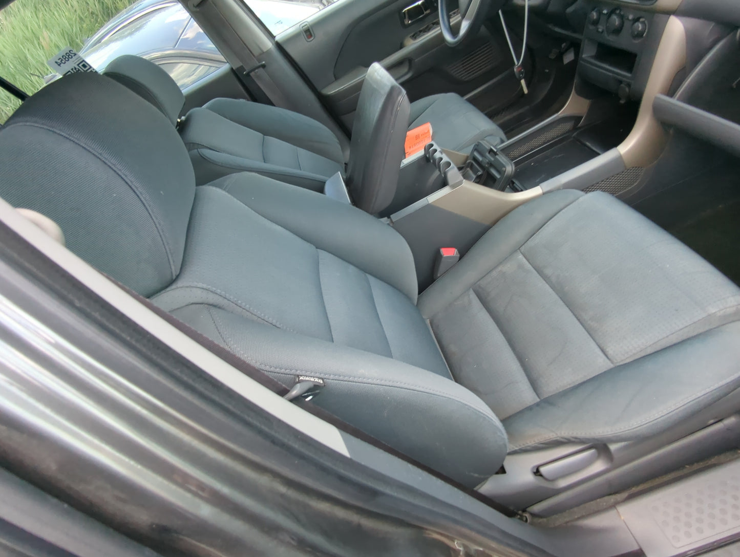 2006-2008 Honda Pilot Passenger Front Seat Oem Grey - Oemusedautoparts1.com