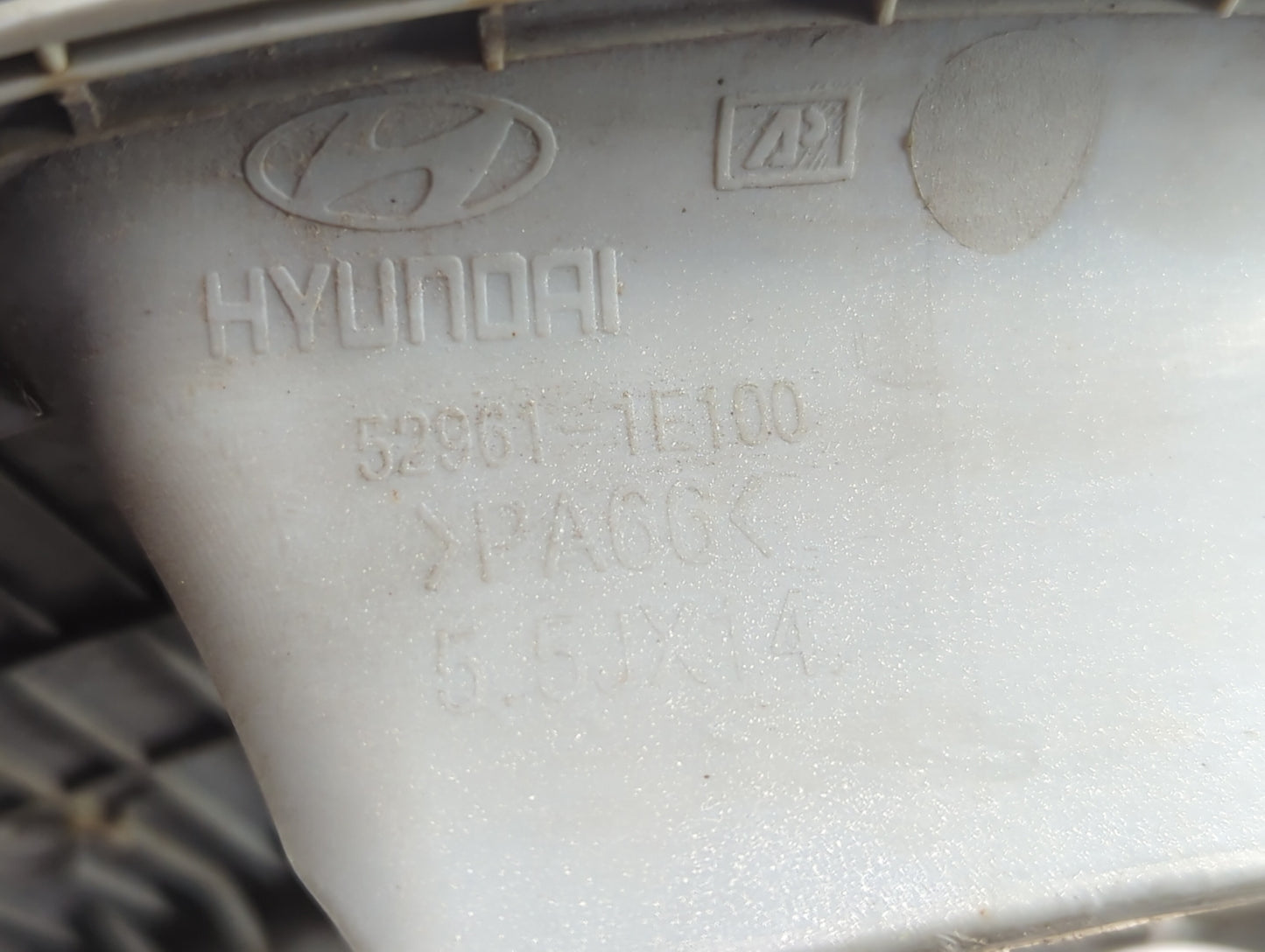 2007-2007 Hyundai Accent Wheel Rim Oem - Oemusedautoparts1.com