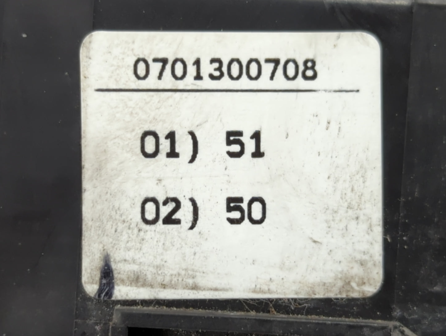 2006-2011 Hyundai Accent Fusebox Fuse Box Panel Relay Module P/N:0701300708 Fits Fits 2006 2007 2008 2009 2010 2011 OEM Used
