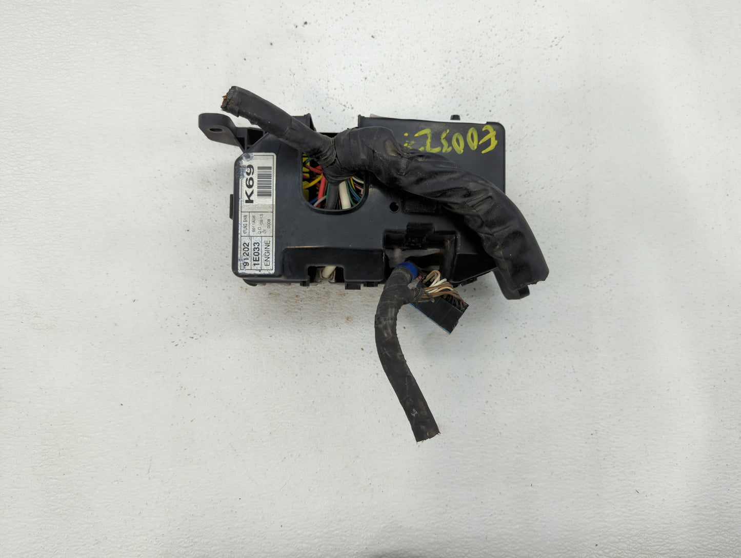 2006-2011 Hyundai Accent Fusebox Fuse Box Panel Relay Module P/N:91202-1E033 91219-1E010 Fits Fits 2006 2007 2008 2009 2010