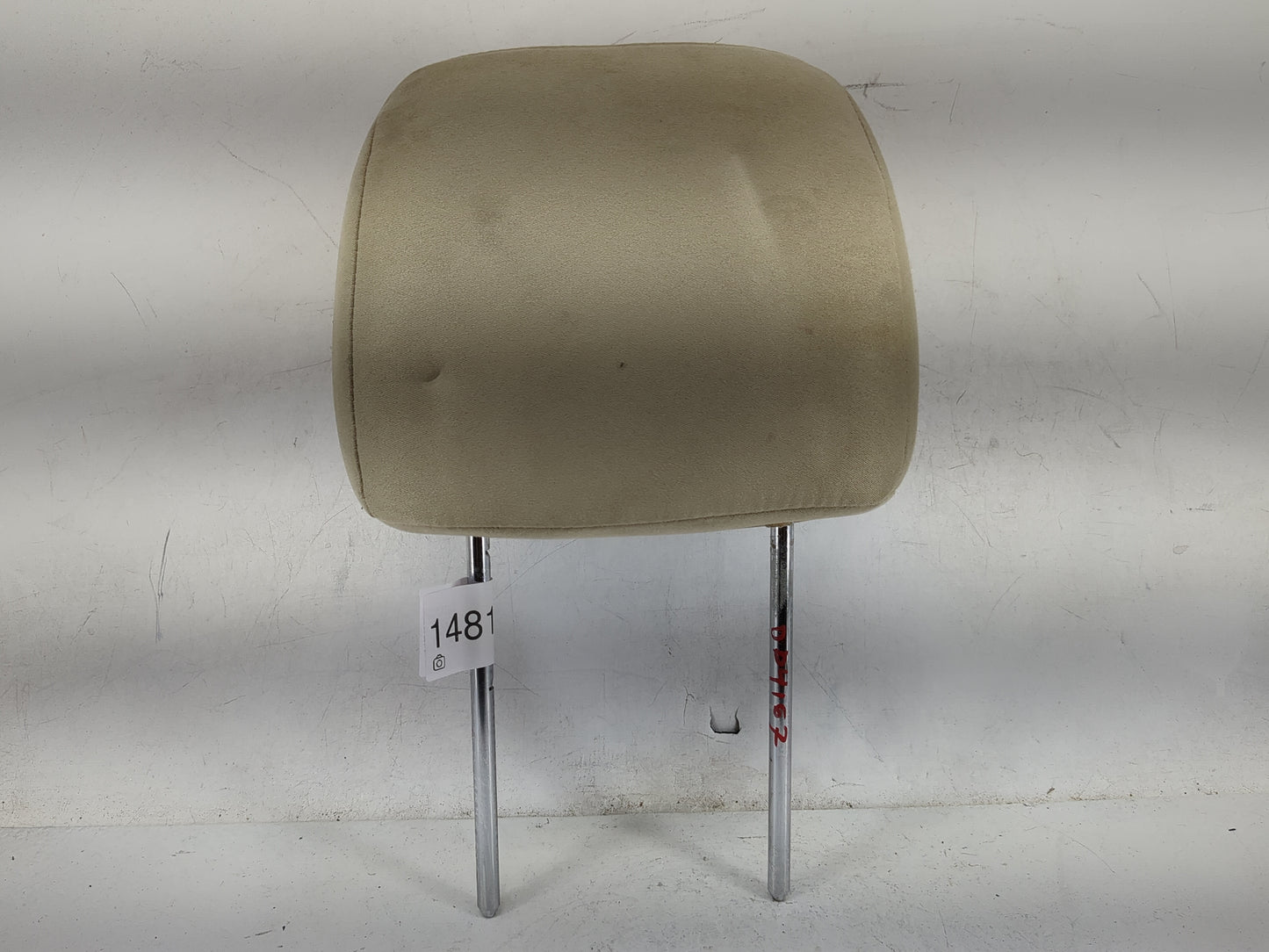 2007 Hyundai Santa Fe Headrest Head Rest Front Driver Seat Beige - Oemusedautoparts1.com