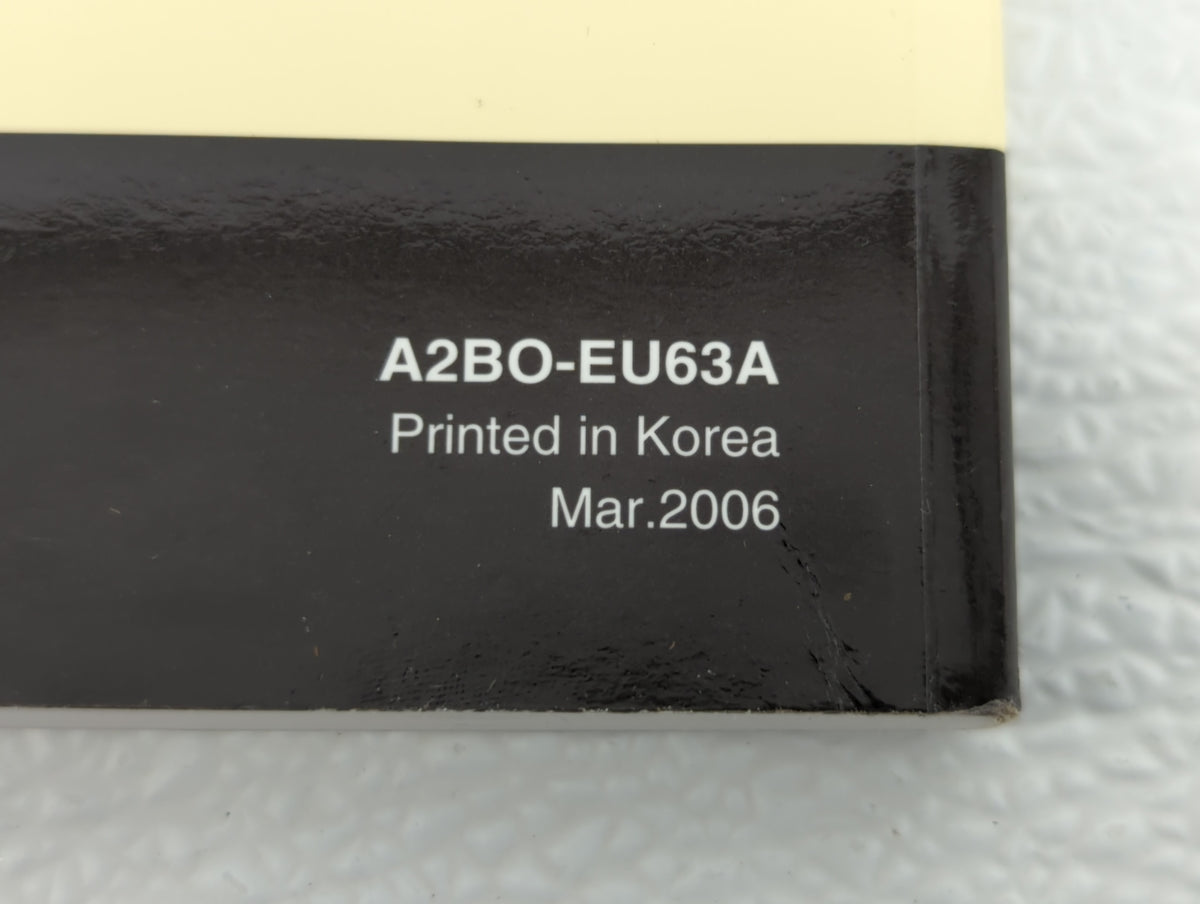 2007 Hyundai Santa Fe Owners Manual Book Guide OEM Used Auto Parts - Oemusedautoparts1.com