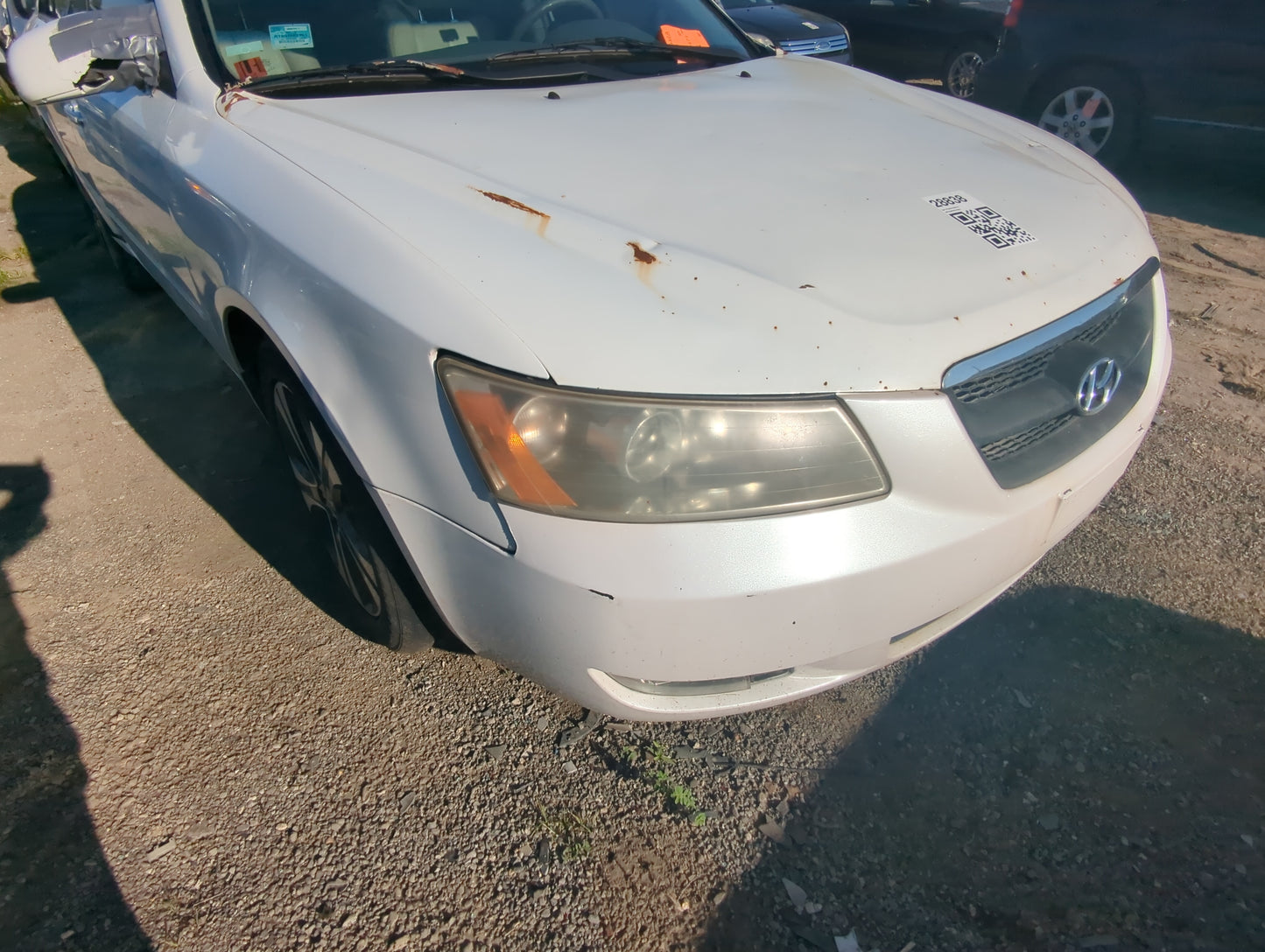 2006-2008 Hyundai Sonata Passenger Right Oem Head Light Headlight Lamp - Oemusedautoparts1.com