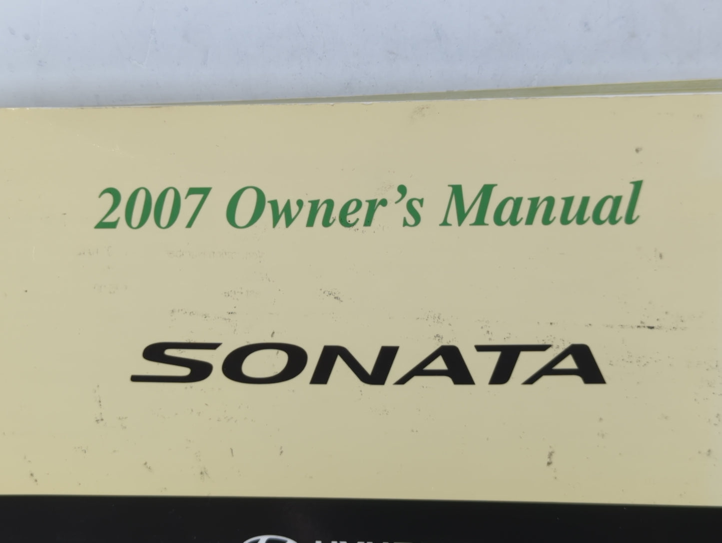 2007 Hyundai Sonata Owners Manual Book Guide P/N:A3KO-EU64H OEM Used Auto Parts - Oemusedautoparts1.com
