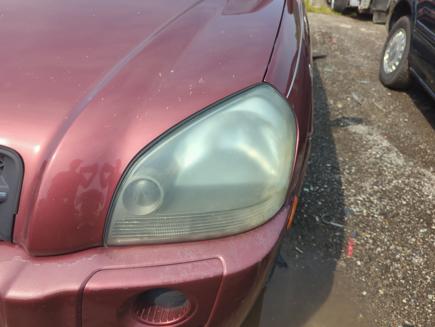 2005-2008 Hyundai Tucson Driver Left Oem Head Light Headlight Lamp - Oemusedautoparts1.com