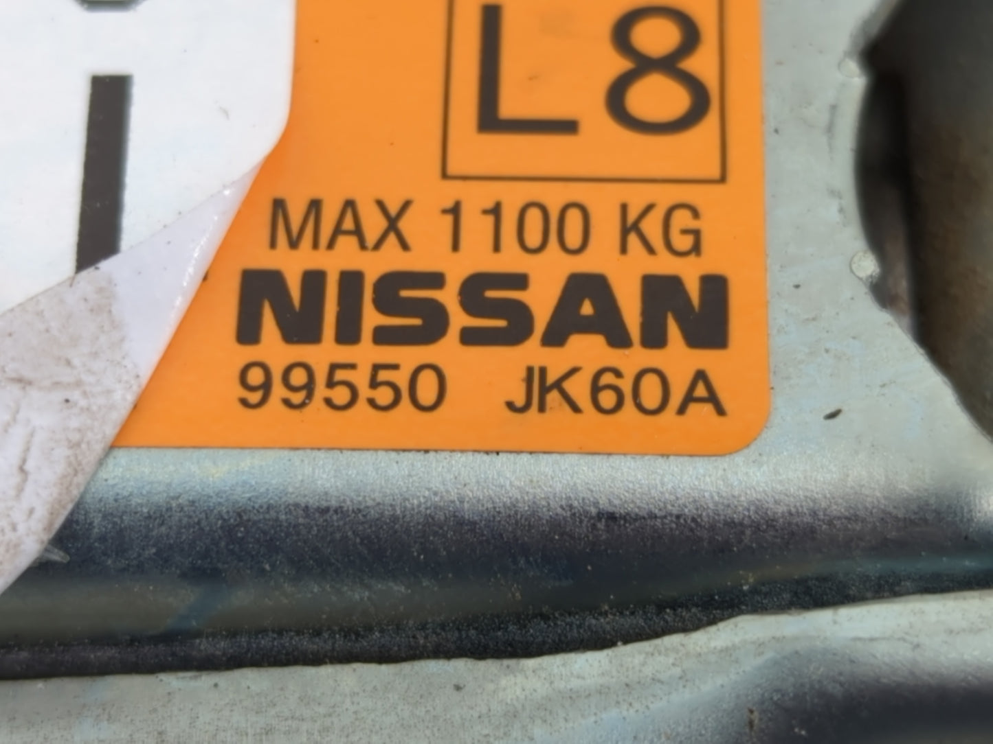 2007 Infiniti G35 Spare Scissor Car Jack - Oemusedautoparts1.com