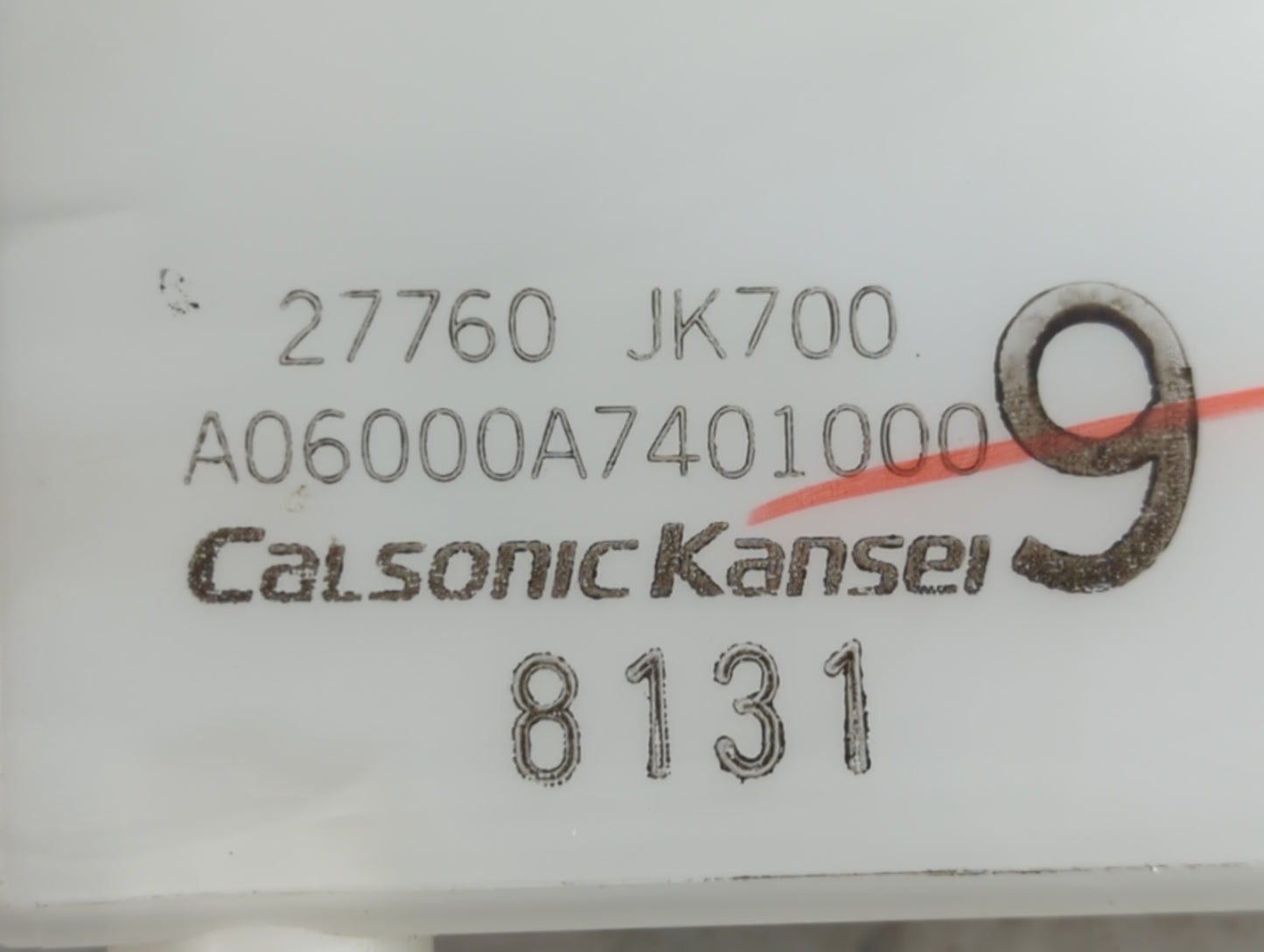 Infiniti G35 Temperature Control Module 27760 Jk700|a06000a7401000 - Oemusedautoparts1.com