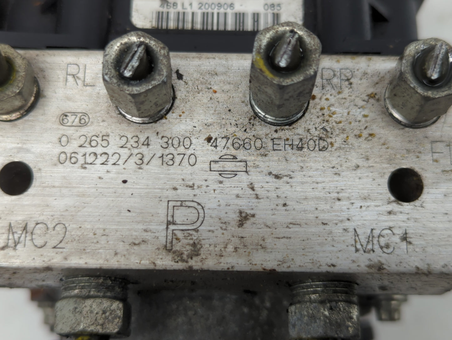 2006-2007 Infiniti M35 ABS Pump Control Module Replacement P/N:47660 EH40D Fits Fits 2006 2007 OEM Used Auto Parts - Oemused