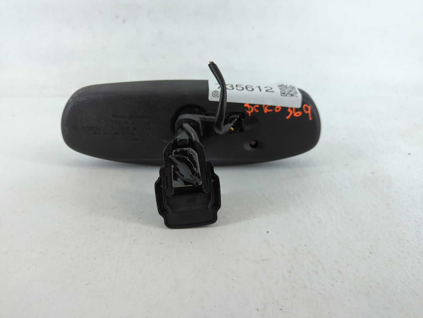 2006 Infiniti M35 Interior Rear View Mirror Replacement OEM P/N:E11015633 Fits OEM Used Auto Parts - Oemusedautoparts1.com