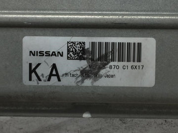 2007 Infiniti M45 PCM Engine Control Computer ECU ECM PCU OEM P/N:MEC85-870 C1 Fits OEM Used Auto Parts