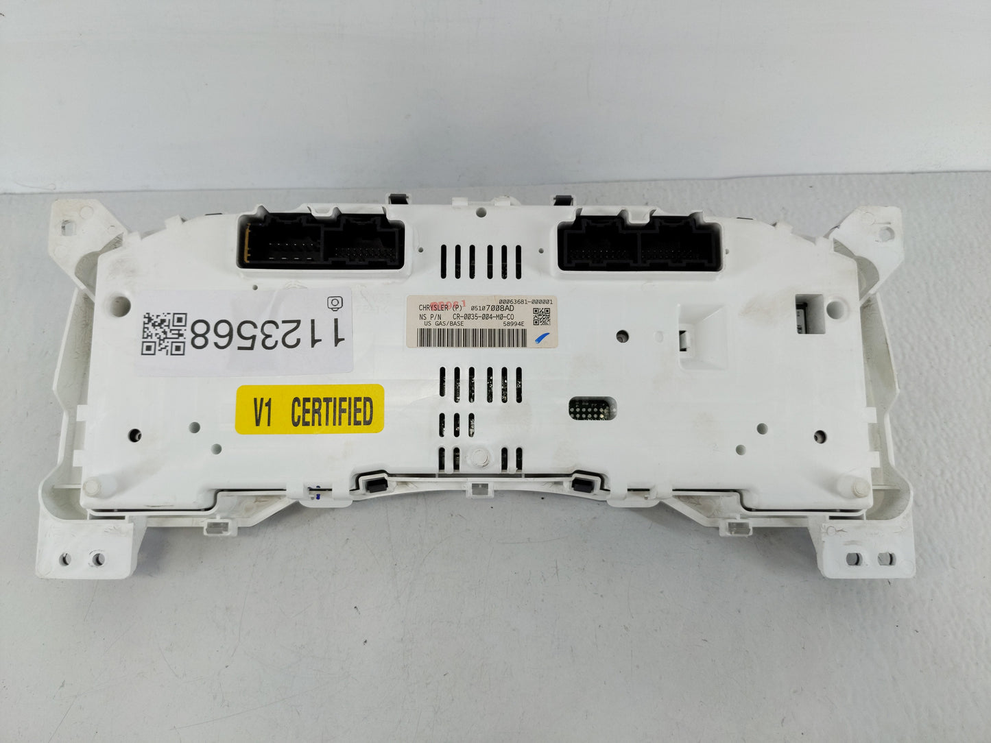 2007 Jeep Compass Instrument Cluster Speedometer Gauges P/N:05107008AD Fits OEM Used Auto Parts - Oemusedautoparts1.com