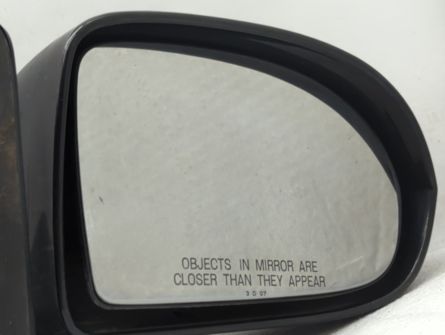2007-2017 Jeep Compass Passenger Right Side View Manual Door Mirror Black - Oemusedautoparts1.com