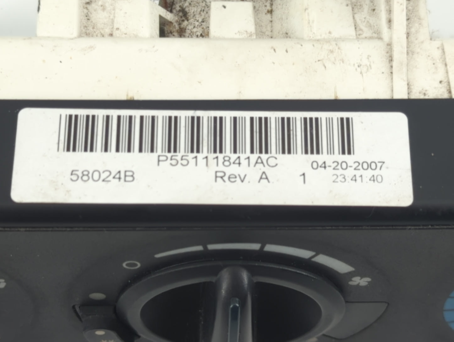 2007-2010 Jeep Wrangler Climate Control Module Temperature AC/Heater Replacement P/N:P55111841AC Fits Fits 2007 2008 2009 20