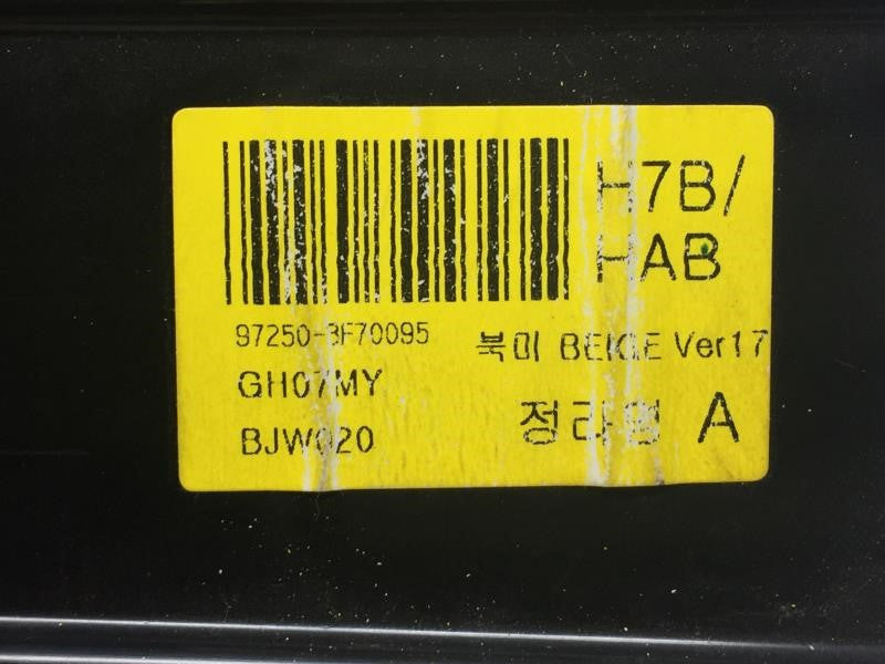 2007 Kia Amanti Climate Control Module Temperature AC/Heater Replacement P/N:97250-3F70095 Fits OEM Used Auto Parts - Oemuse