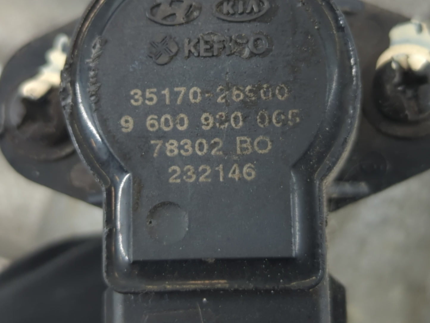 2006-2011 Kia Rio Throttle Body P/N:35170-26900 Fits Fits 2006 2007 2008 2009 2010 2011 OEM Used Auto Parts - Oemusedautopar