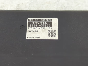 2007 Lexus Es350 PCM Engine Control Computer ECU ECM PCU OEM P/N:275100-6031 89661-3T830 Fits OEM Used Auto Parts