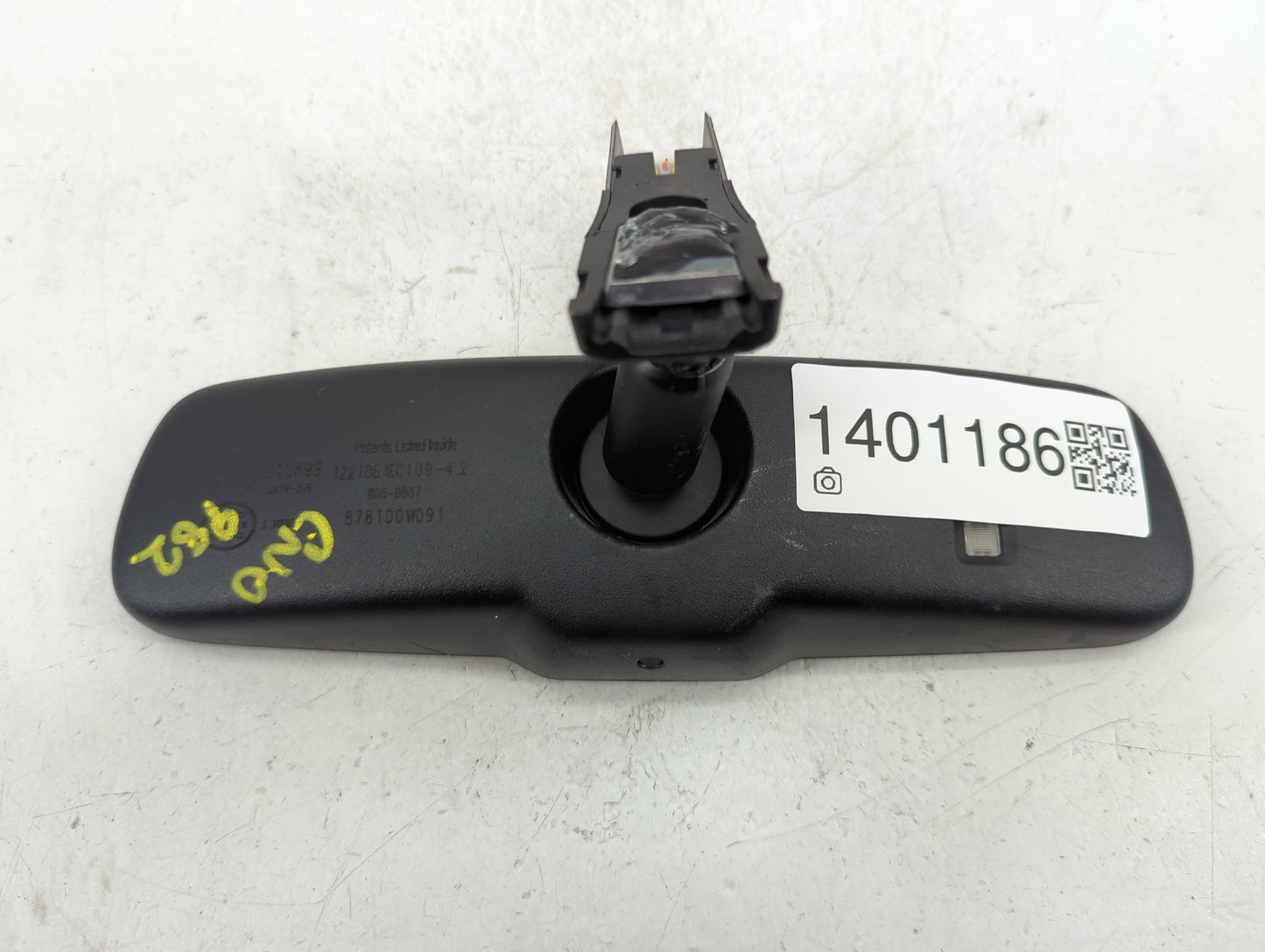 2007-2009 Lexus Es350 Interior Rear View Mirror Replacement OEM P/N:878100W091 Fits Fits 2007 2008 2009 OEM Used Auto Parts
