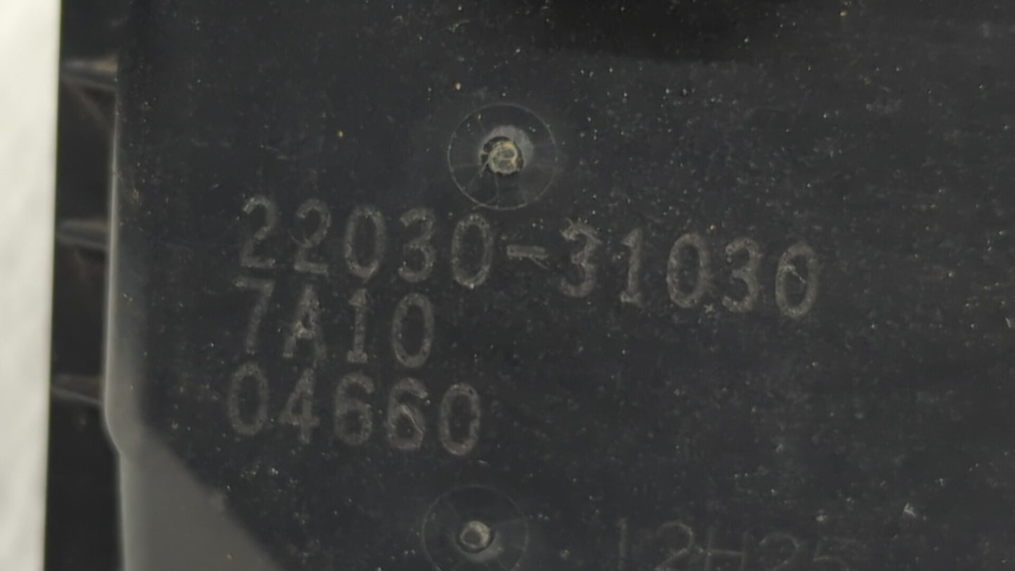 2007-2018 Lexus Es350 Throttle Body P/N:22030-0P050 22030-31030 Fits OEM Used Auto Parts - Oemusedautoparts1.com