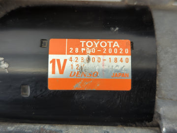 2007-2018 Lexus Es350 Car Starter Motor Solenoid OEM P/N:428000-1840 28100-20020 Fits OEM Used Auto Parts