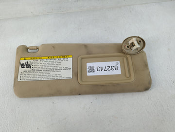 2007-2009 Lexus Is250 Sun Visor Shade Replacement Passenger Right Mirror Fits Fits 2007 2008 2009 OEM Used Auto Parts