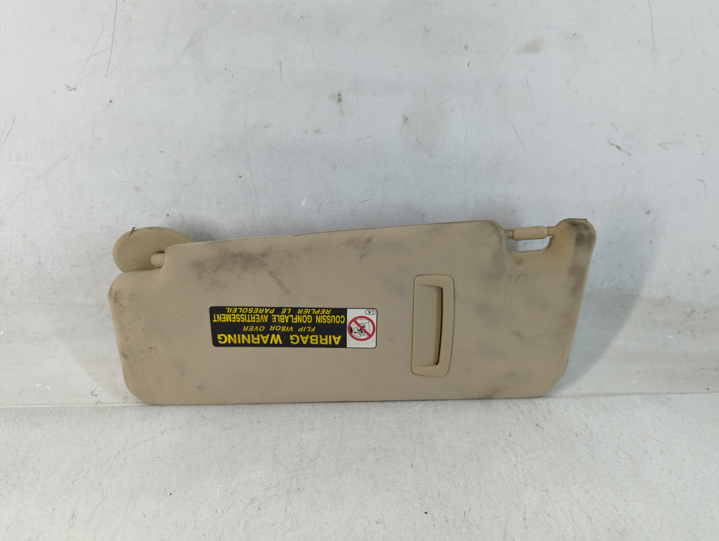2007-2009 Lexus Is250 Sun Visor Shade Replacement Passenger Right Mirror Fits Fits 2007 2008 2009 OEM Used Auto Parts - Oemu