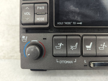 2007-2012 Lexus Ls460 Climate Control Module Temperature AC/Heater Replacement P/N:7B0261 Fits Fits 2007 2008 2009 2010 2011 2012 OEM Used Auto Parts