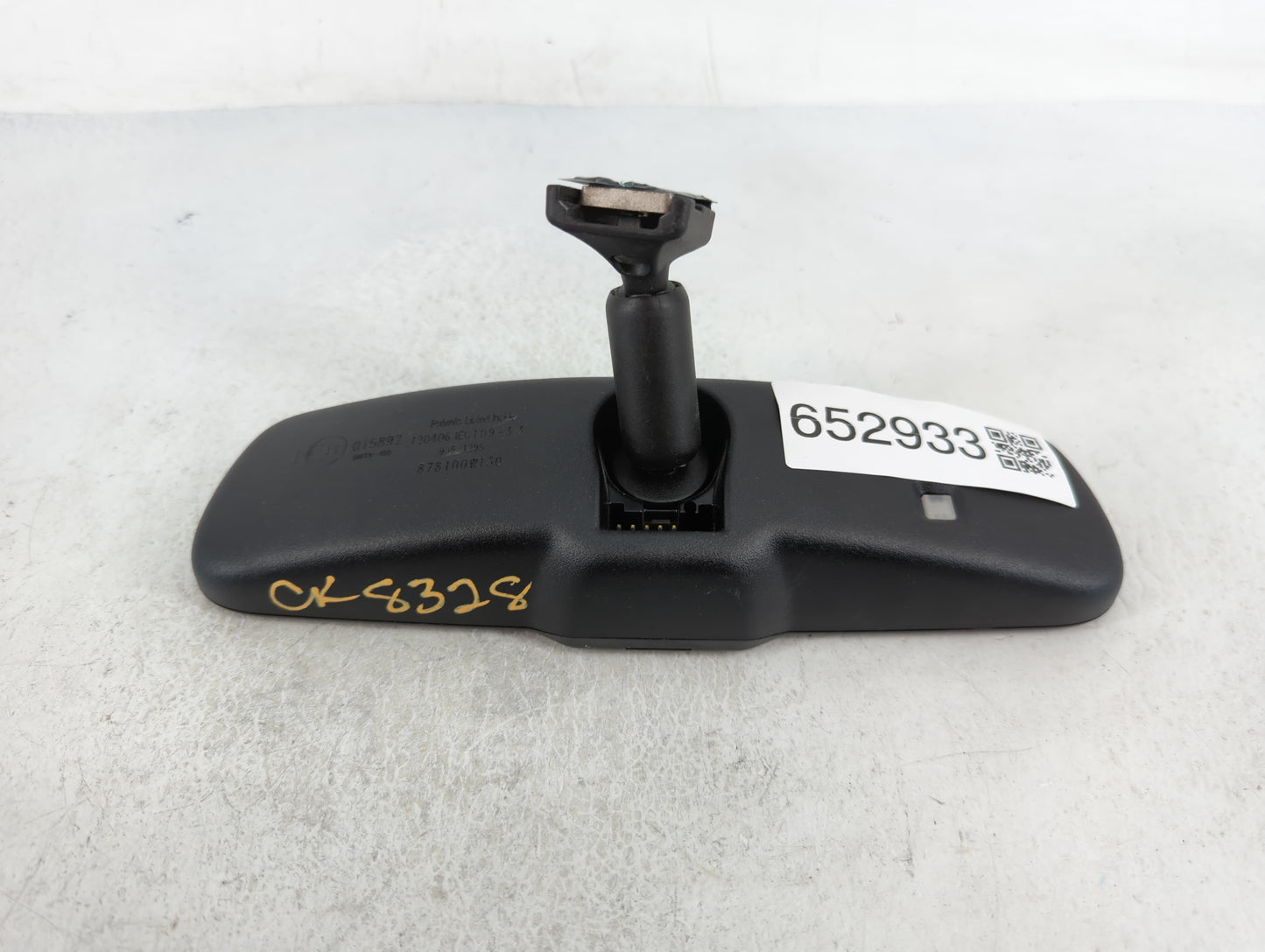 2007 Lexus Rx350 Interior Rear View Mirror Replacement OEM P/N:878100W130 E11015892 Fits Fits 2006 2008 OEM Used Auto Parts