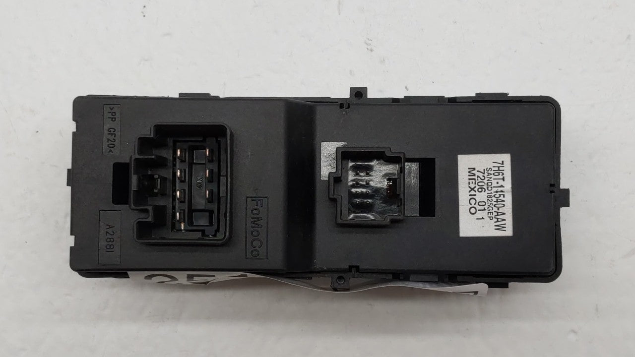 2007 Lincoln Mkx Master Power Window Switch Replacement Driver Side Left P/N:7H6T-14540-AAW Fits Fits 2006 2008 2009 2010 OE