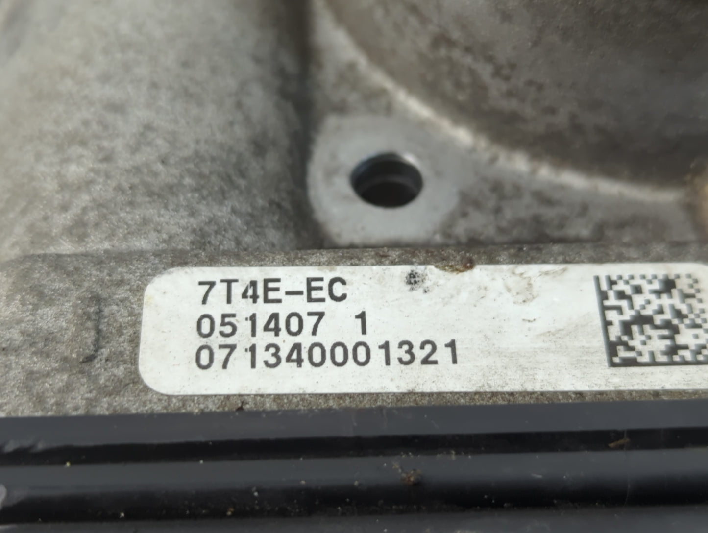 2007-2010 Lincoln Mkx Throttle Body P/N:051407 1 7T4E-EC Fits Fits 2007 2008 2009 2010 2011 2012 2013 2014 OEM Used Auto Par