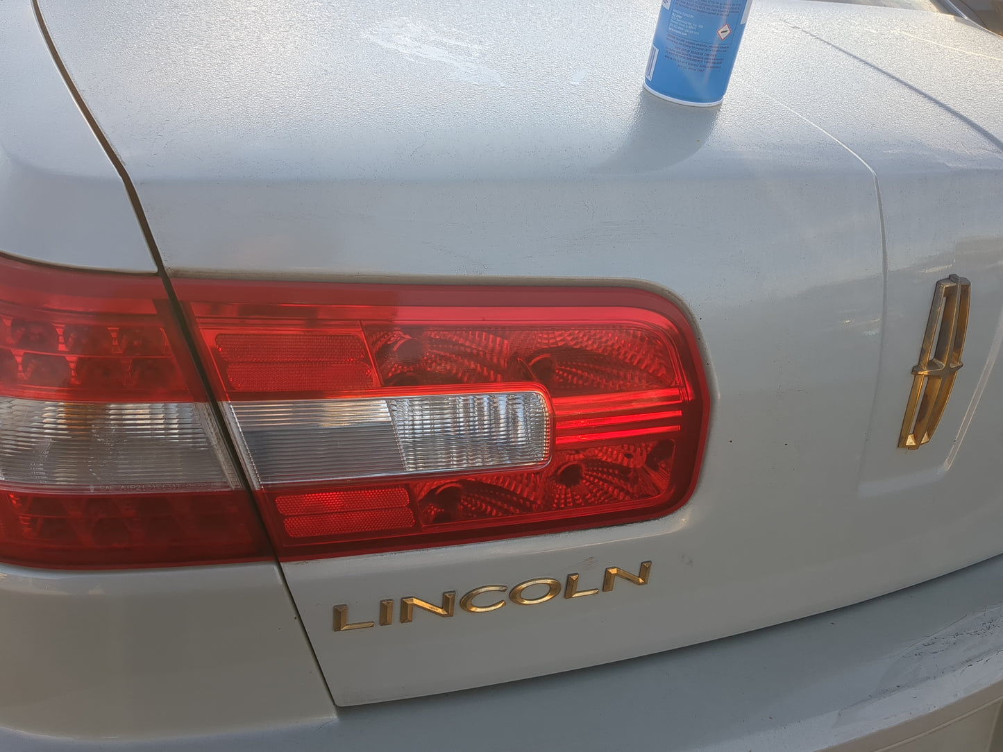 2007 Lincoln Mkz Driver Left Side Tail Light Taillight Deck Lid Mounted - Oemusedautoparts1.com