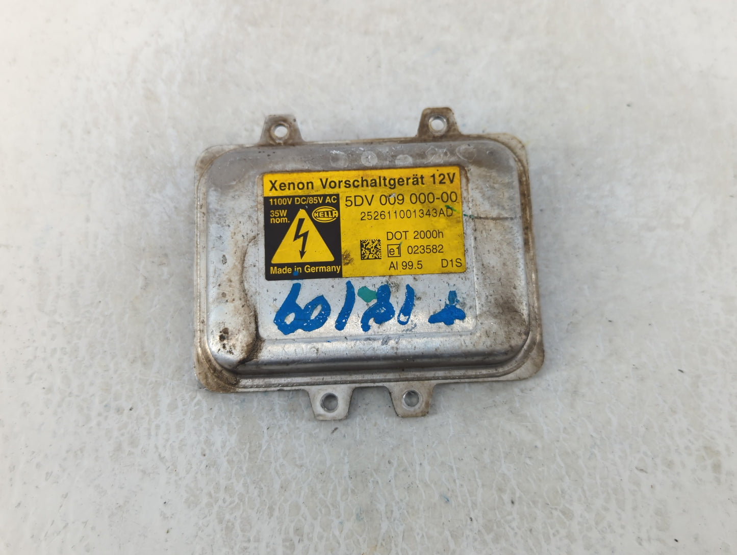 2007-2010 Lincoln Mkz Headlight Ballast Head Light - Oemusedautoparts1.com