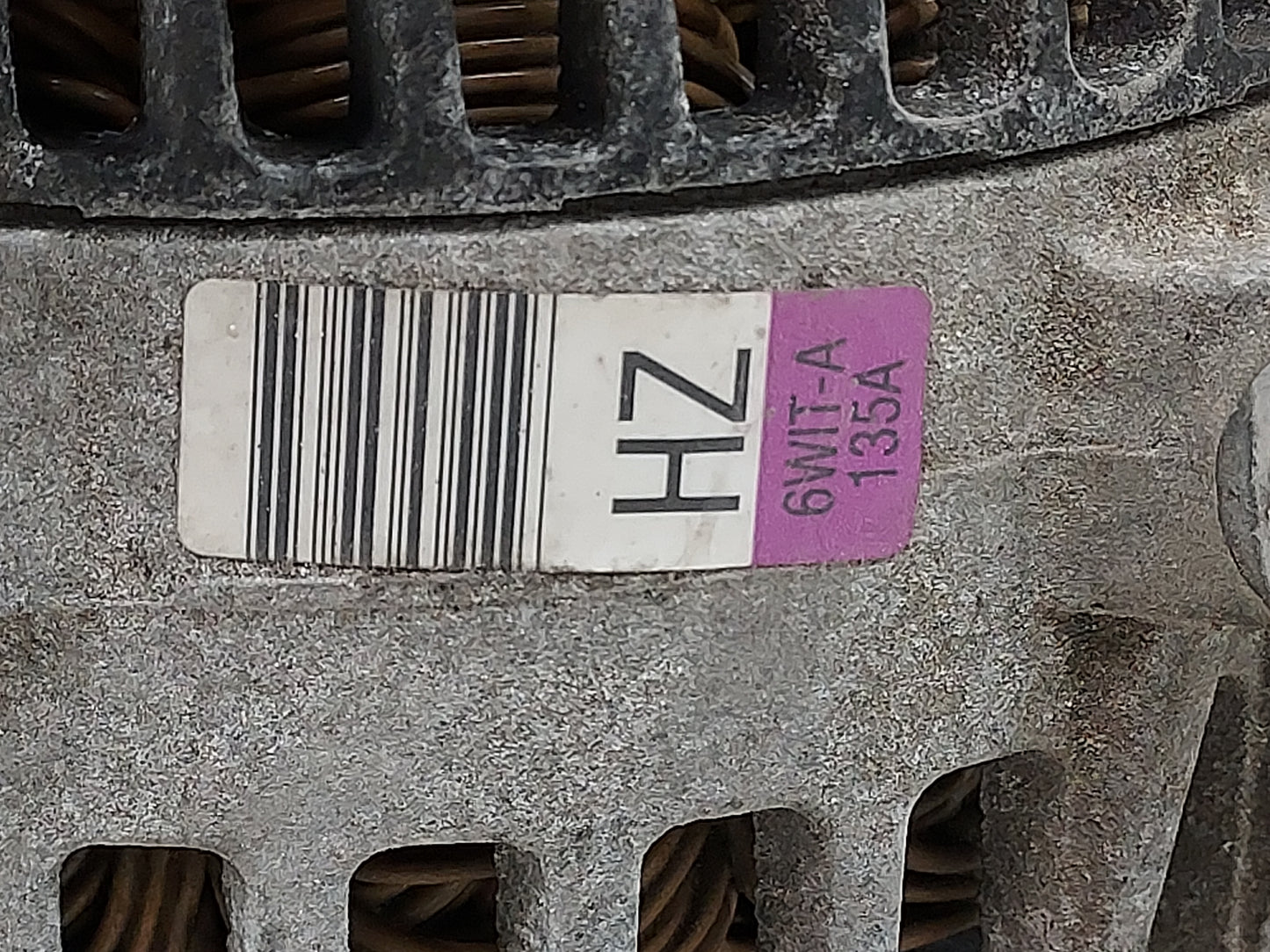 2007 Lincoln Town Car Alternator Replacement Generator Charging Assembly Engine OEM P/N:6W1T-A 6W1T-A 135A Fits OEM Used Aut