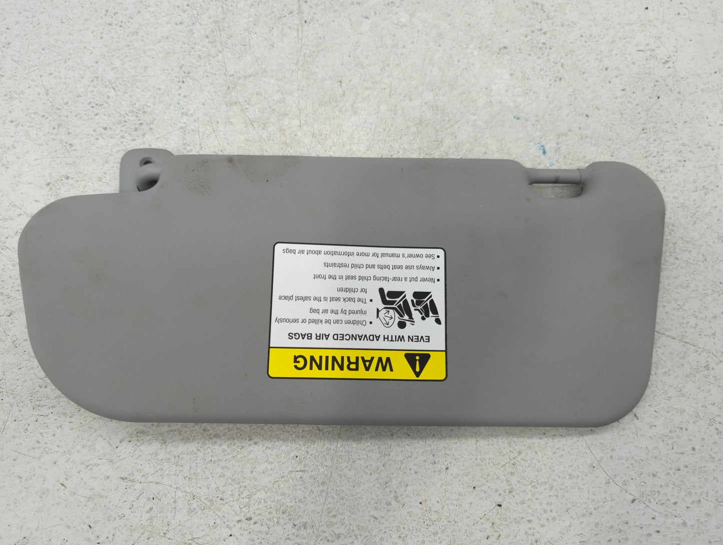 2007-2009 Mazda 3 Sun Visor Shade Replacement Passenger Right Mirror Fits Fits 2007 2008 2009 OEM Used Auto Parts - Oemuseda