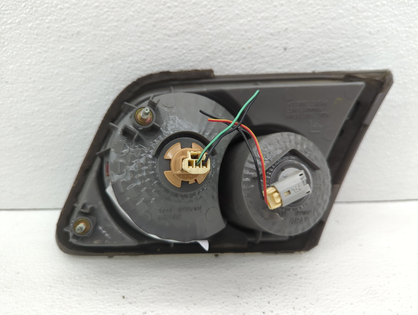 2006-2007 Mazda 6 Tail Light Assembly Driver Left OEM P/N:7443 12V21 Fits Fits 2006 2007 OEM Used Auto Parts - Oemusedautopa