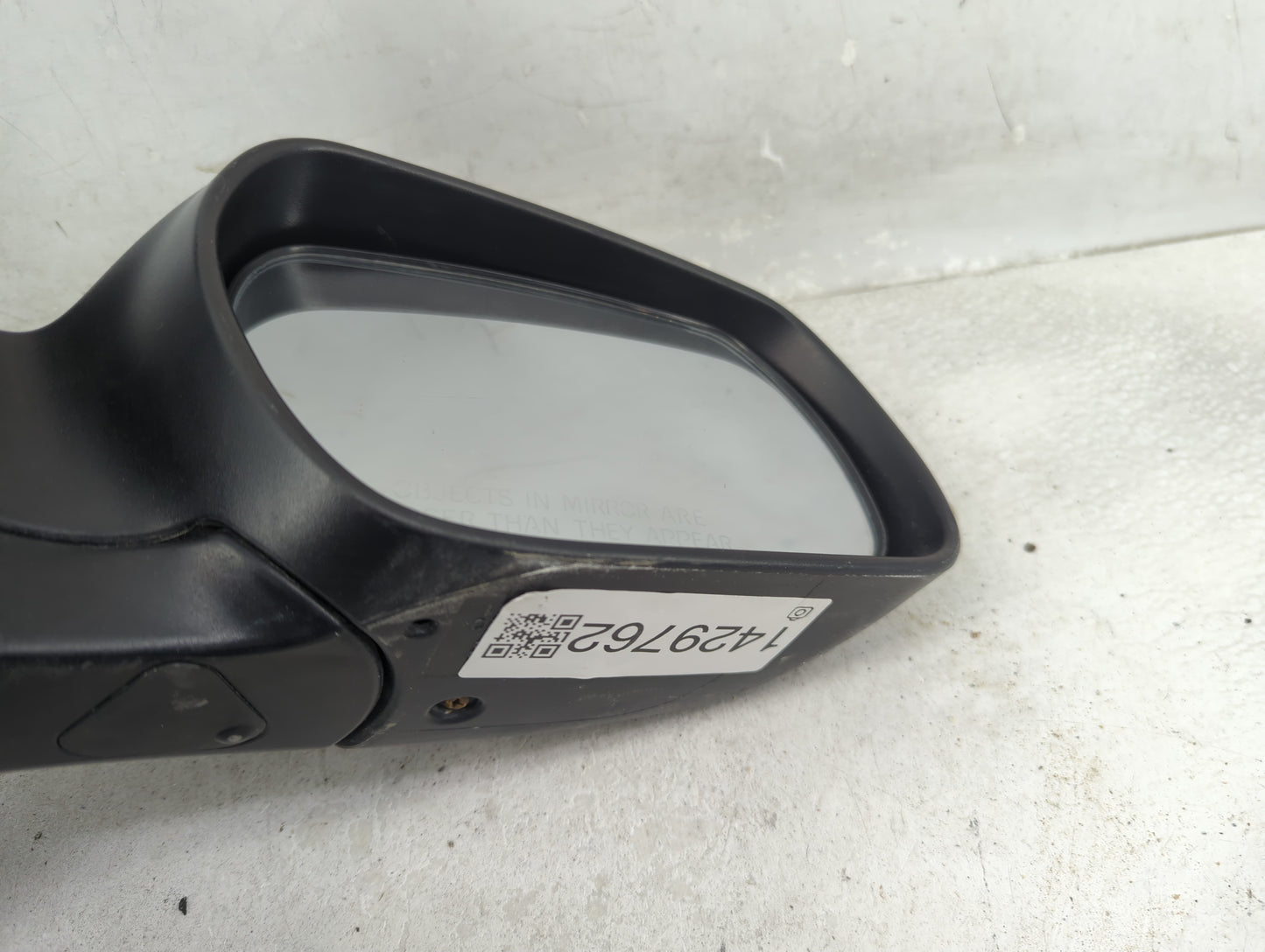 Mazda Mazda3 Driver Left Side View Manual Door Mirror Black - Oemusedautoparts1.com