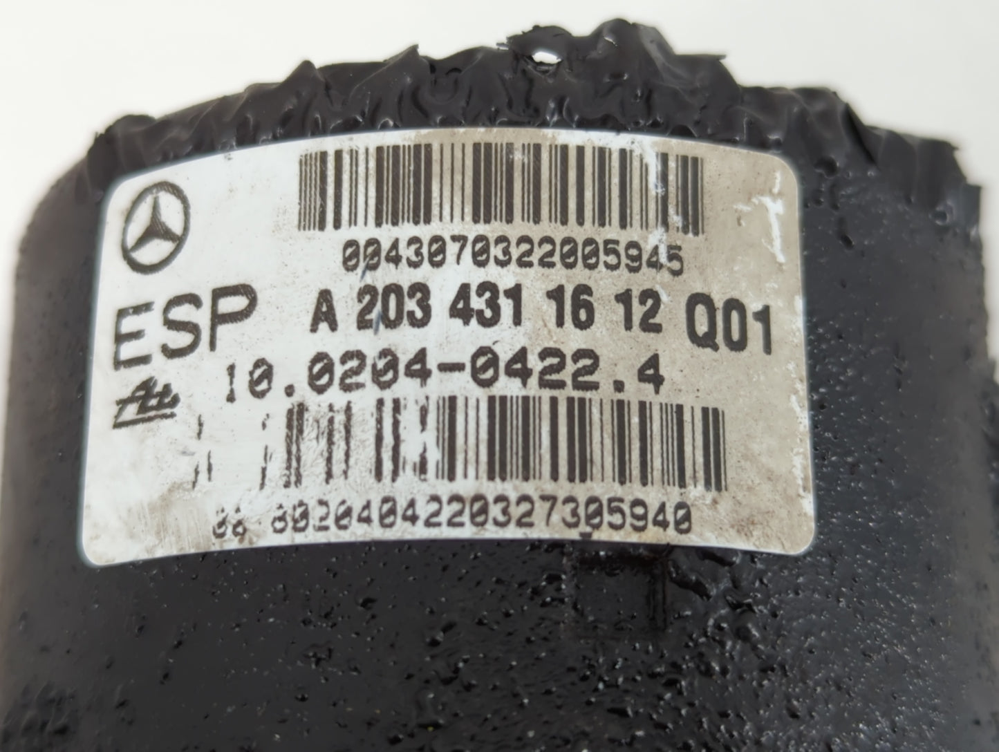 2006-2007 Mercedes-Benz C350 ABS Pump Control Module Replacement P/N:A 203 431 16 12 Fits Fits 2006 2007 OEM Used Auto Parts