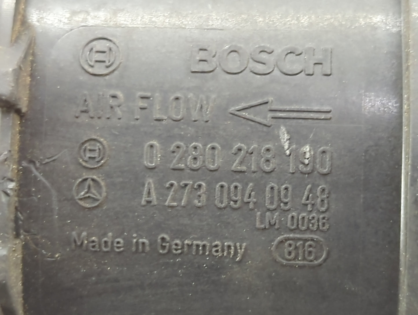 Mercedes-benz Ml Mass Air Flow Meter Maf - Oemusedautoparts1.com