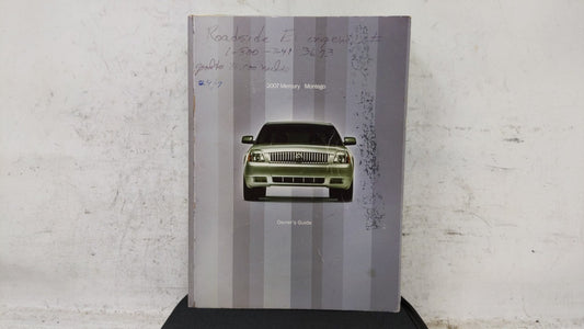 2007 Mercury Montego Owners Manual Book Guide OEM Used Auto Parts