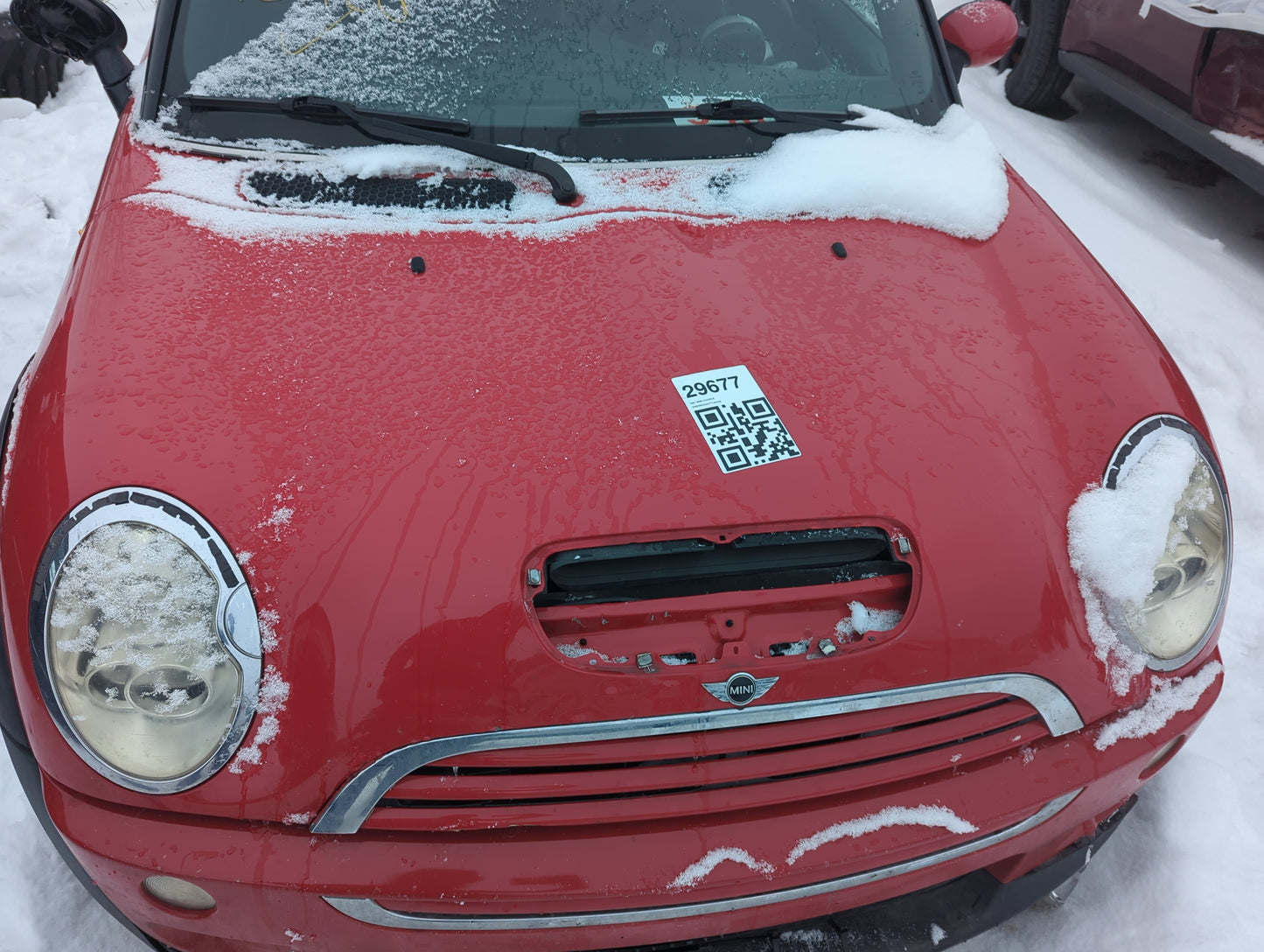 2007 Mini Cooper Hood Oem - Oemusedautoparts1.com