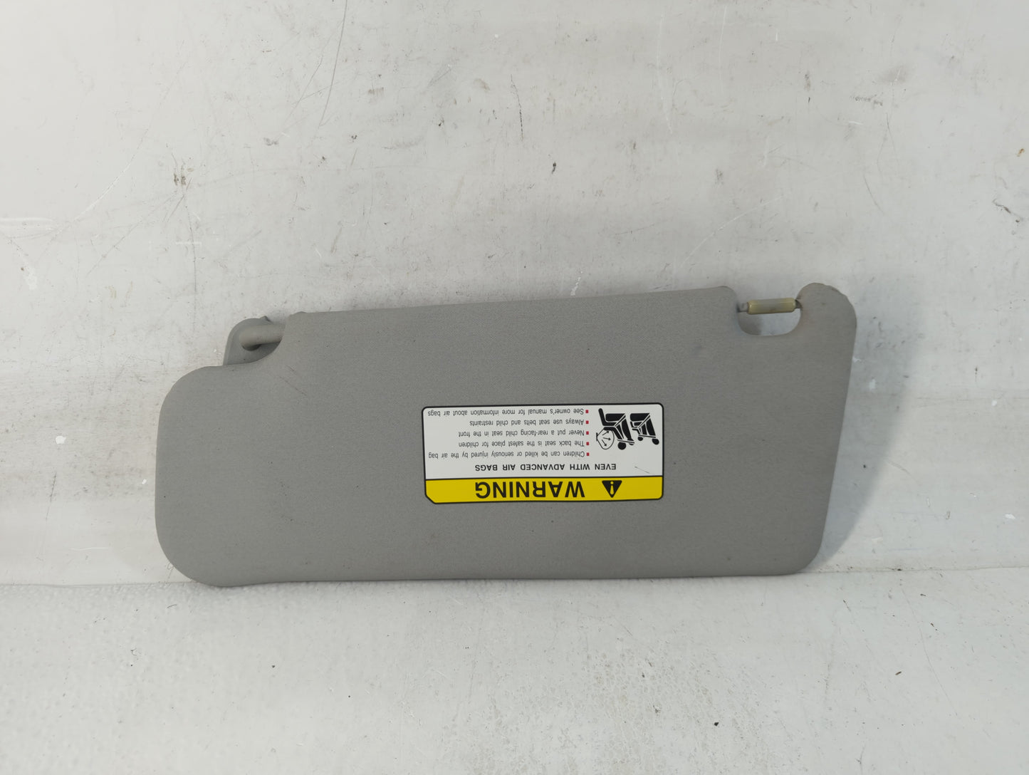 2007-2009 Mitsubishi Outlander Sun Visor Shade Replacement Driver Left Mirror Fits Fits 2007 2008 2009 OEM Used Auto Parts -