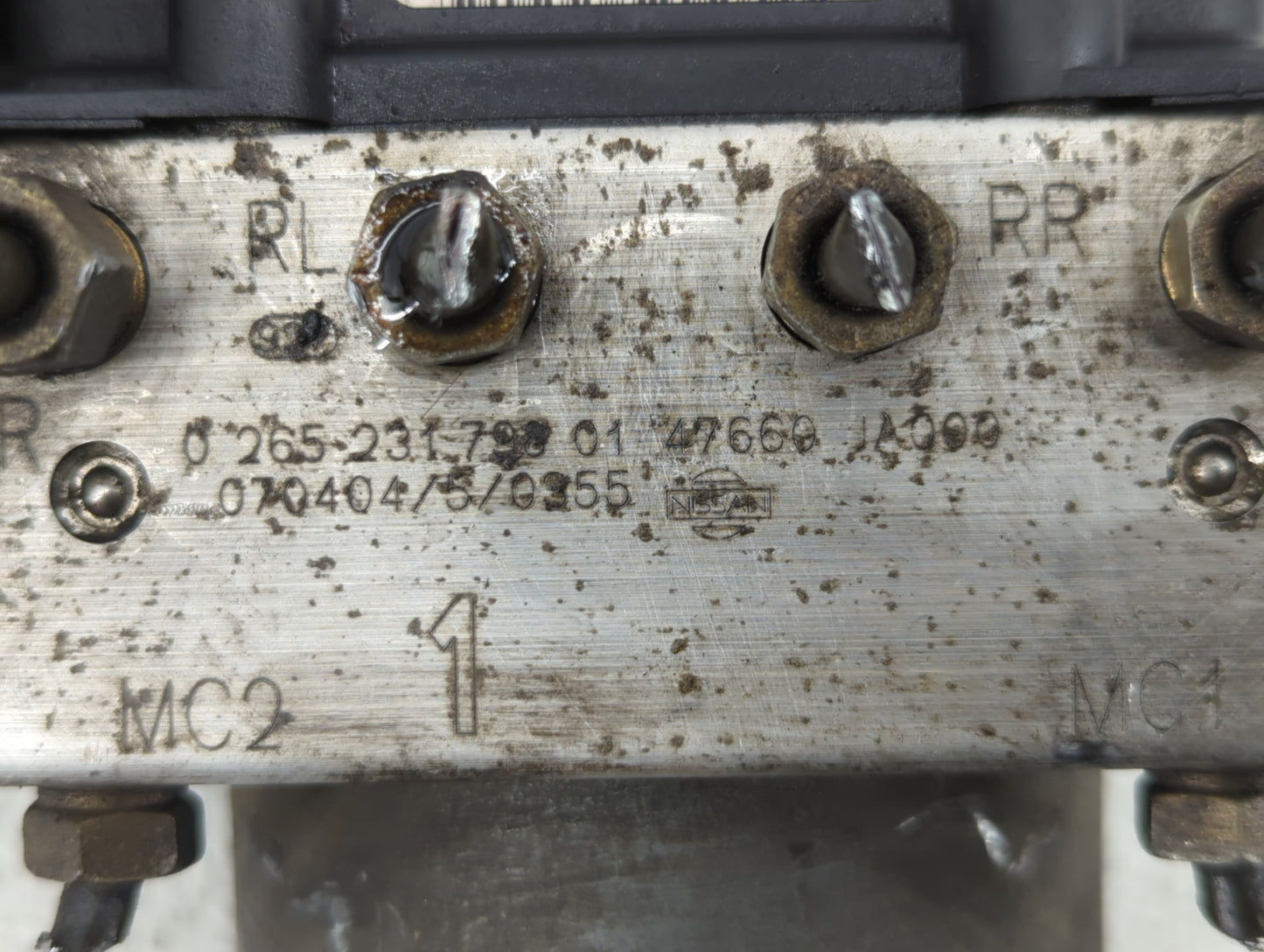 2007-2009 Nissan Altima ABS Pump Control Module Replacement P/N:0 265 231 798 47600 JA000, 0 265 800 556 Fits Fits 2007 2008