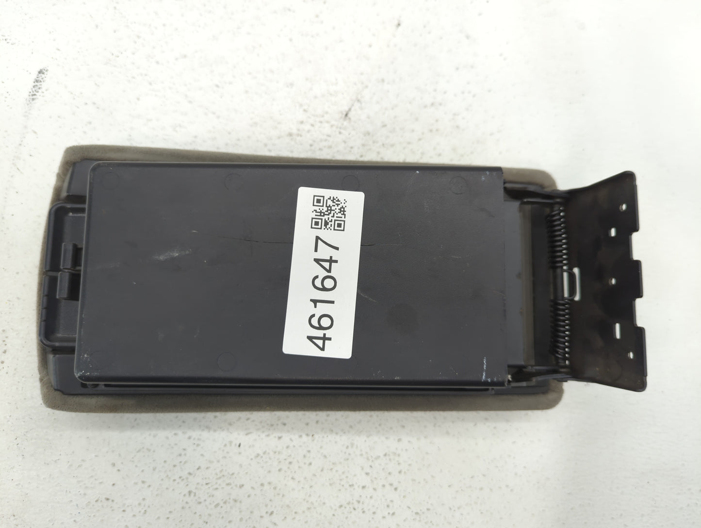 2007 Nissan Altima Center Console Armrest Cover Lid Dark Grey - Oemusedautoparts1.com