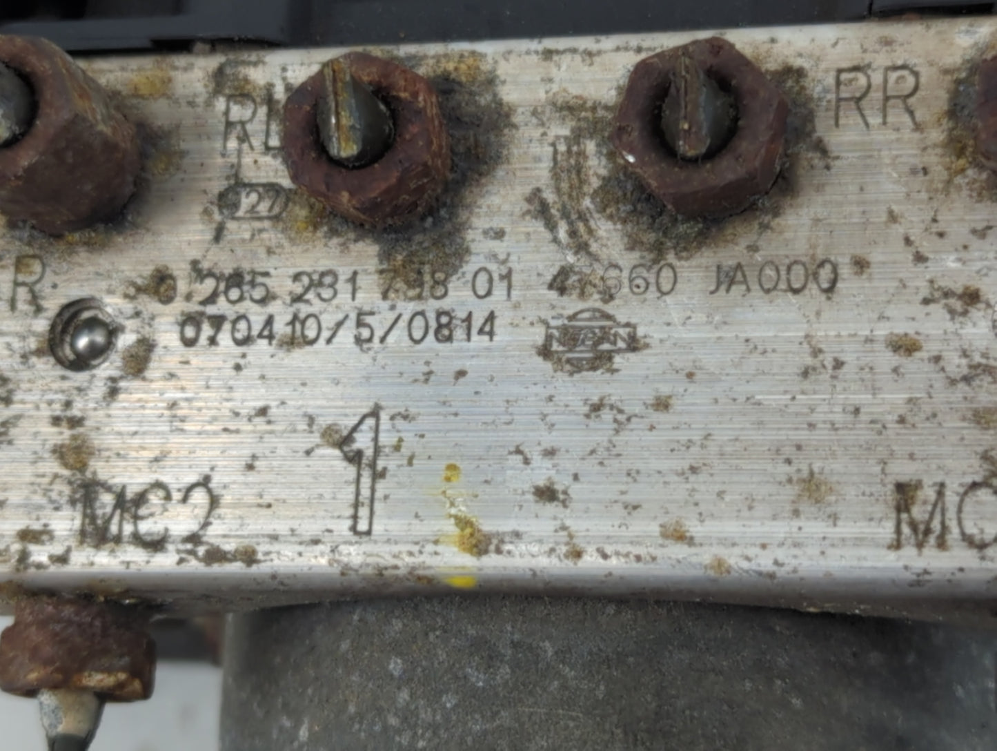 2007-2009 Nissan Altima ABS Pump Control Module Replacement P/N:0 265 231 798 01 Fits Fits 2007 2008 2009 OEM Used Auto Part