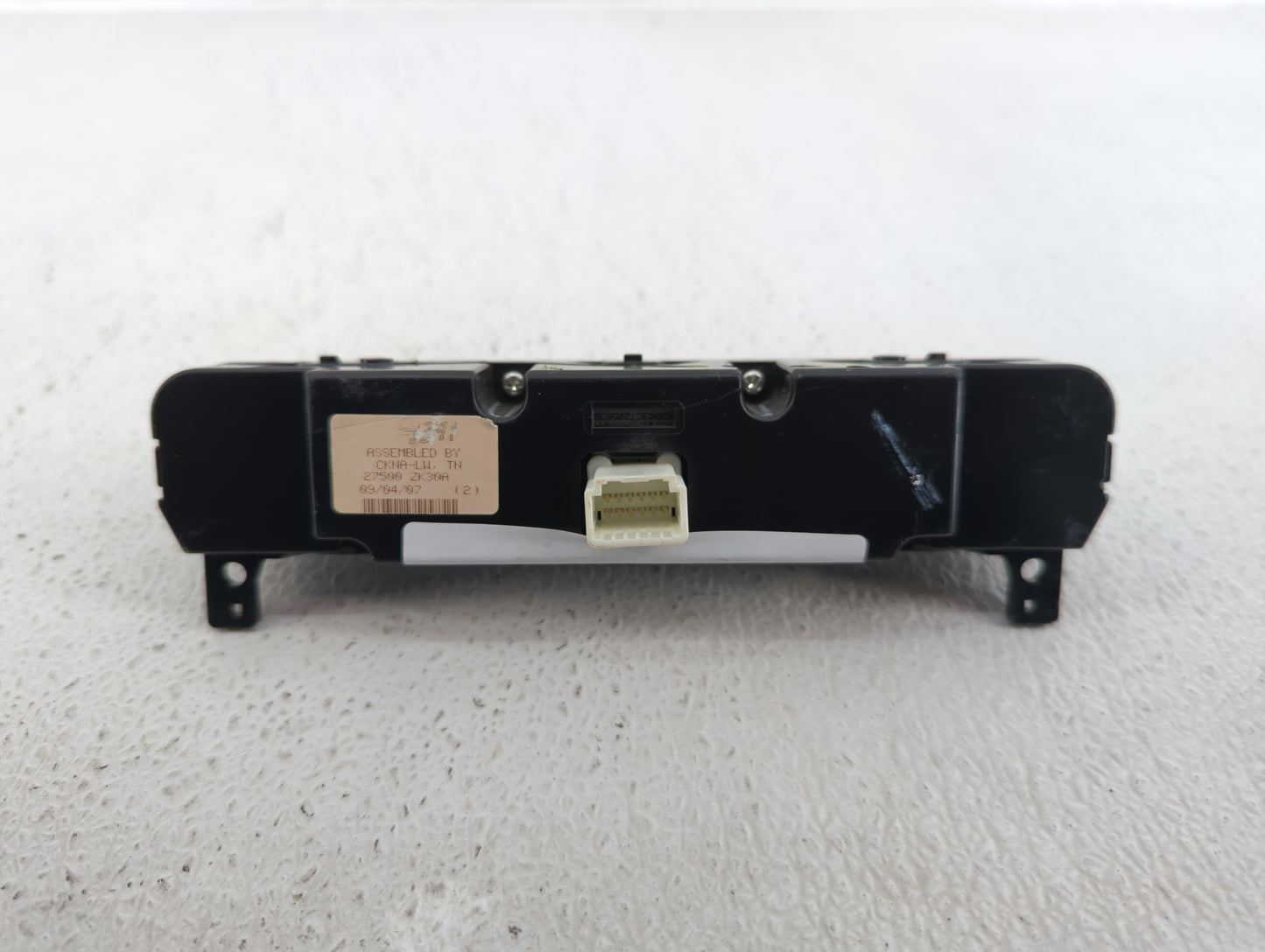 2007-2008 Nissan Maxima Climate Control Module Temperature AC/Heater Replacement P/N:27500 ZK30A Fits Fits 2007 2008 OEM Use
