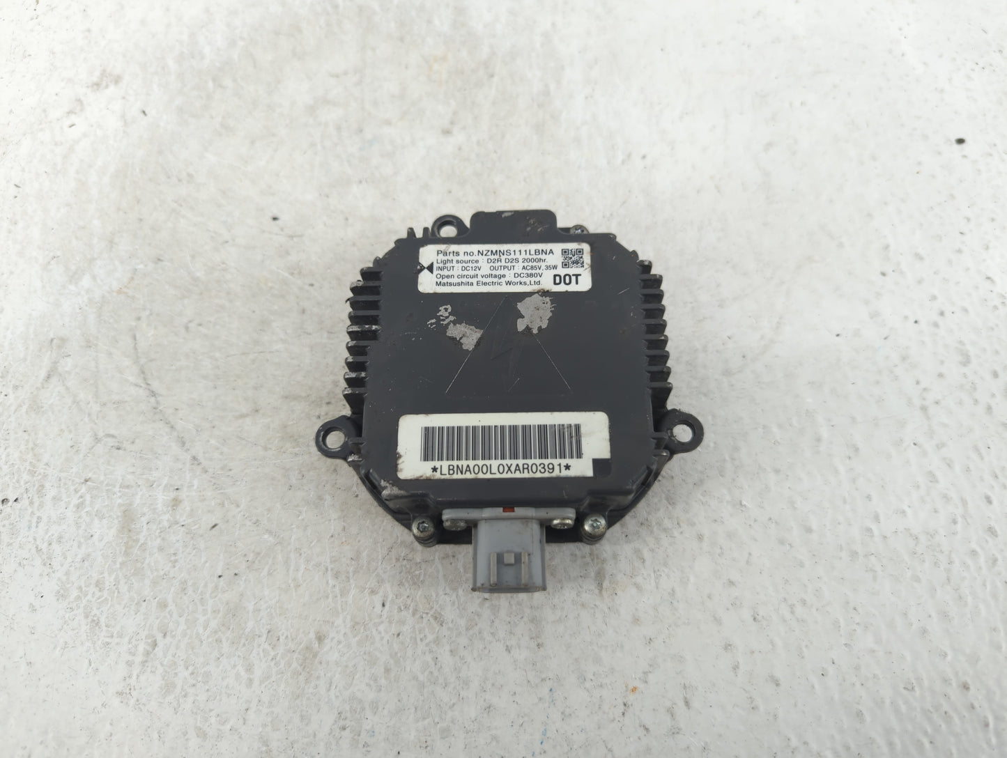 2007 Nissan Maxima Headlight Ballast Head Light - Oemusedautoparts1.com