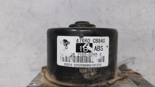 2005-2007 Nissan Murano ABS Pump Control Module Replacement P/N:47660 CB840 Fits Fits 2005 2006 2007 OEM Used Auto Parts
