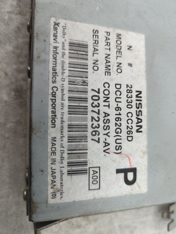 2007-2007 Nissan Murano Information-gps-tv Control Module