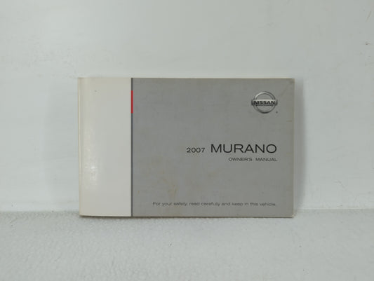 2007 Nissan Murano Owners Manual Book Guide OEM Used Auto Parts