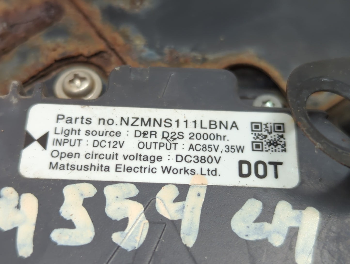 2003-2007 Nissan Murano Driver Left Oem Head Light Headlight Lamp - Oemusedautoparts1.com